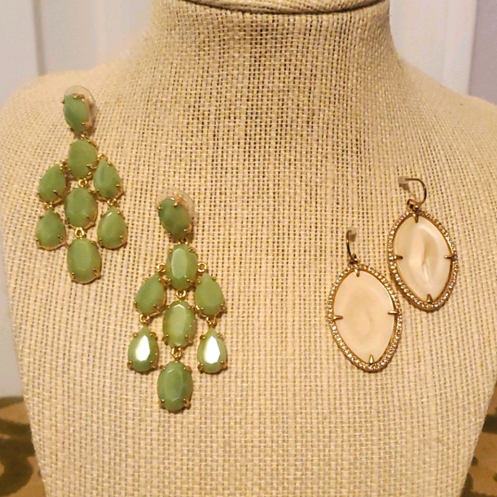 Chandelier and Rhinestone Earring Bundle